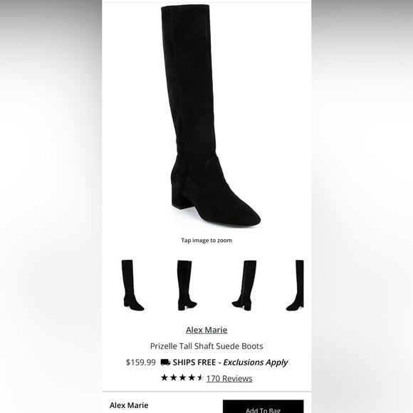 Alex Marie Tall Boots - Picture 2 of 6